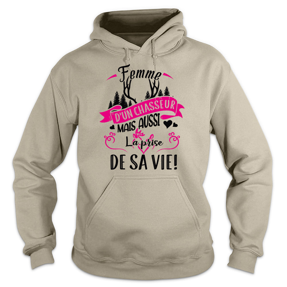 Femme D'un Chasseur La Prise De Sa Vie Coton