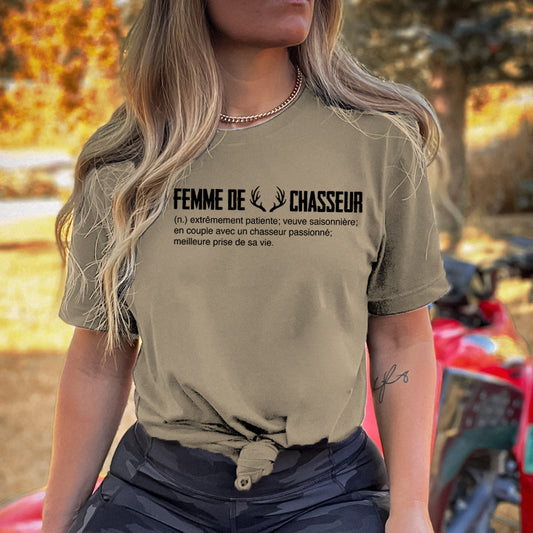 Femme De Chasseur T-Shirt