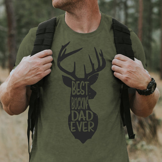Best Buckin Dad T-Shirt