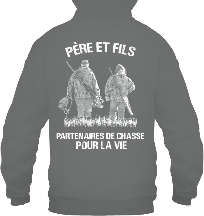 Père Fils Partenaires De Chasse Coton Ouaté
