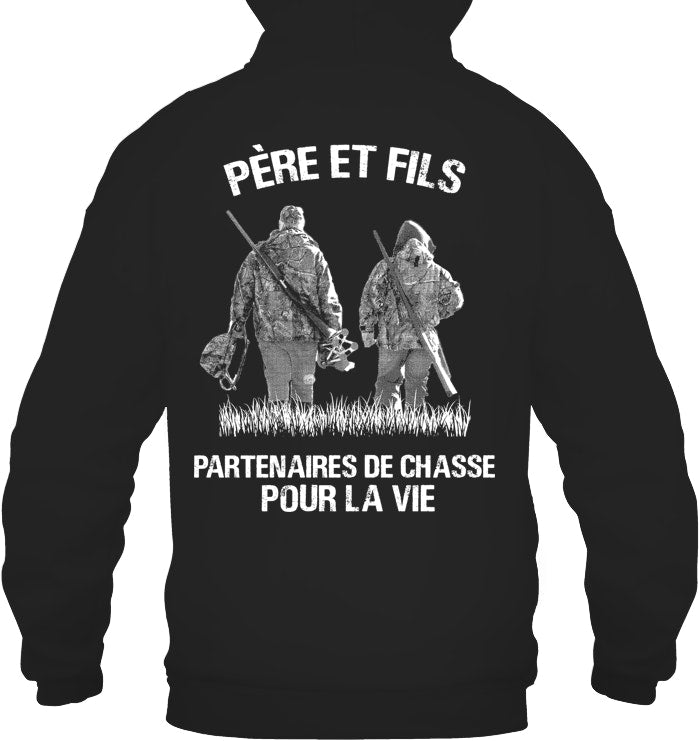 Père Fils Partenaires De Chasse Coton Ouaté