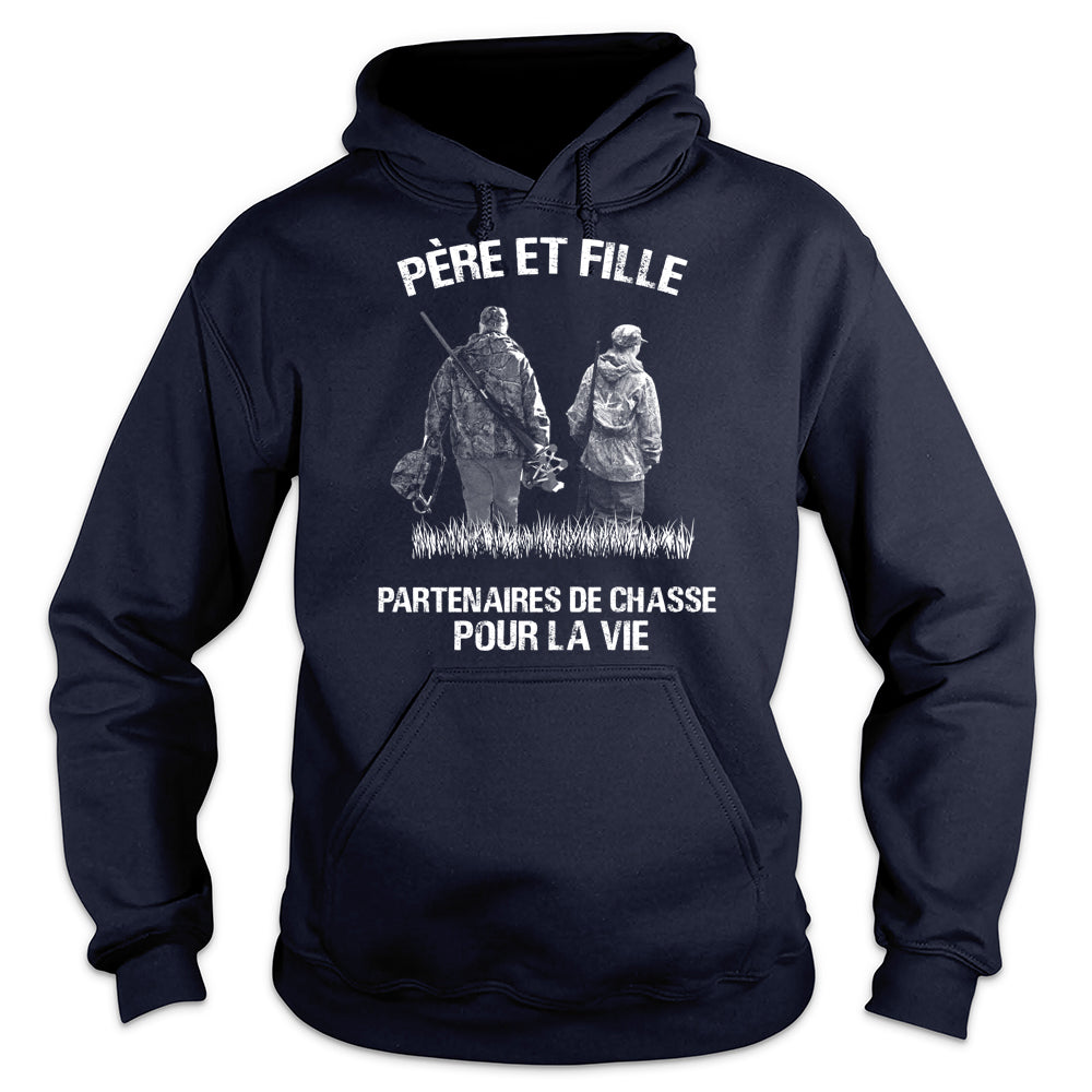 Père Et Fille Partenaires De Chasse Pour La Vie