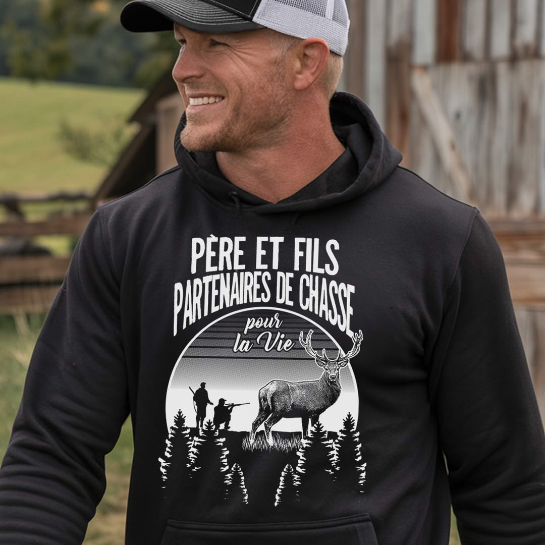 Sweat à Capuche 'La Vie Est Meilleure En Vendée' - Département 85, Poitou, France - 10