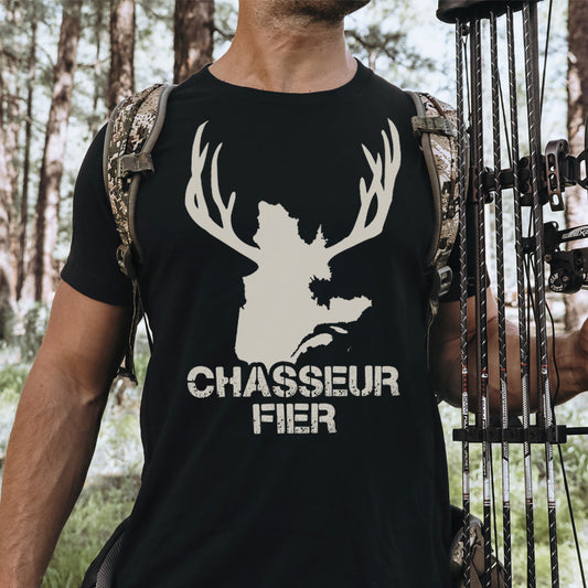 Chasseur Fier Quebec Panache T-Shirt