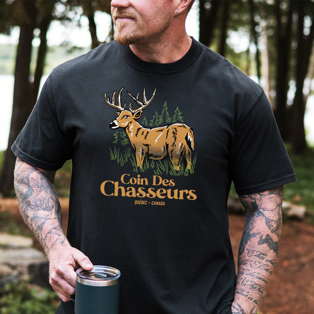 Coin Des Chasseurs Chevreuil T-Shirt