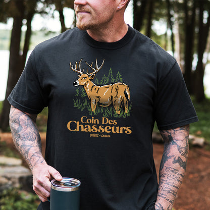 Coin Des Chasseurs Chevreuil T-Shirt