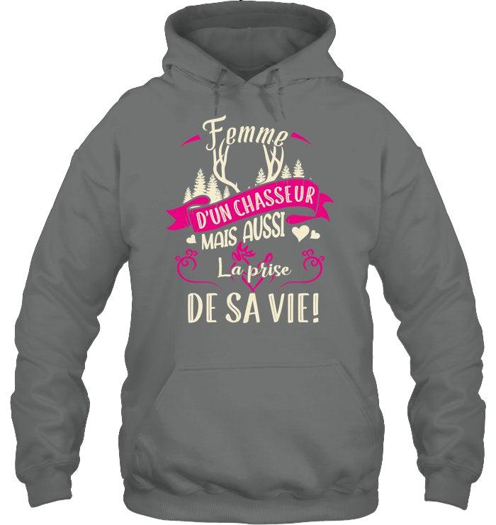 Femme D'un Chasseur La Prise De Sa Vie Coton Ouaté