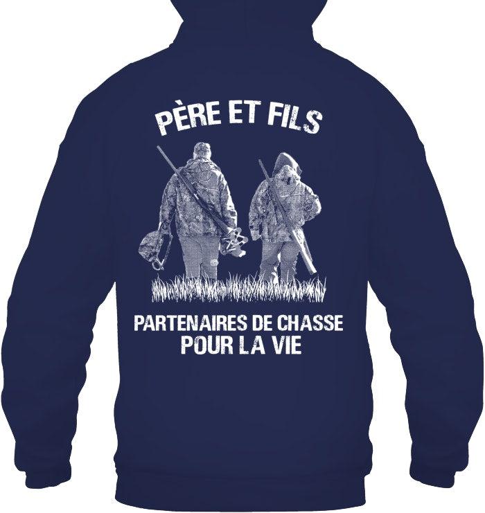 Père Fils Partenaires De Chasse Coton Ouaté