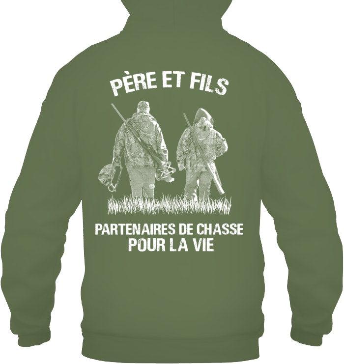 Père Fils Partenaires De Chasse Coton Ouaté