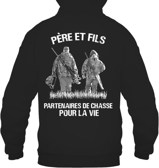 Père Fils Partenaires De Chasse Coton Ouaté