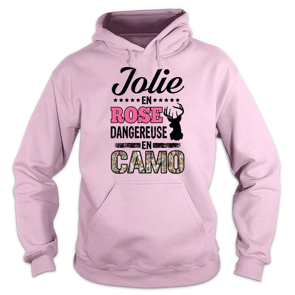 Jolie En Rose Dangereuse En Camo