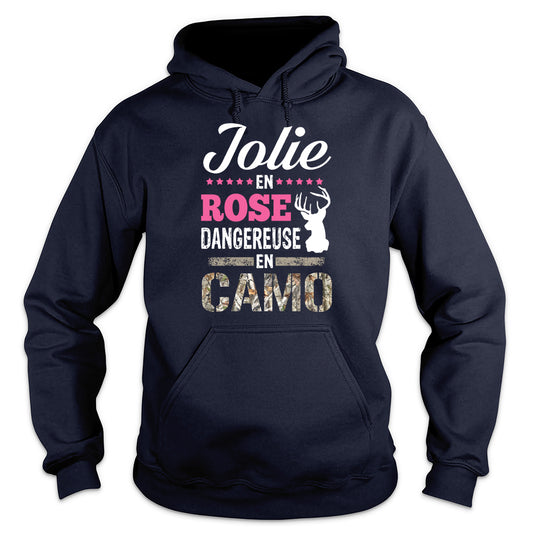 Jolie En Rose Dangereuse En Camo