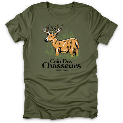 Coin Des Chasseurs Chevreuil T-Shirt