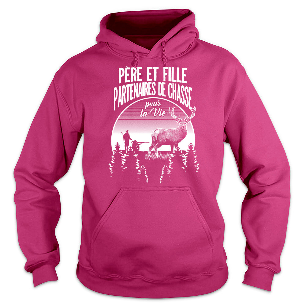 Père Fille Partenaires De Chasse Pour La Vie