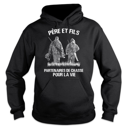 Père Fils Partenaires De Chasse