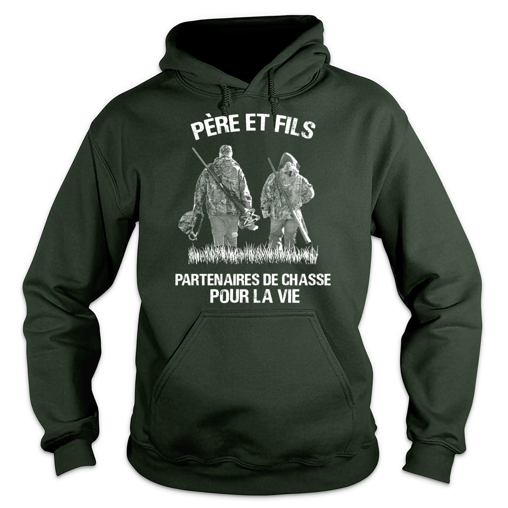 Père Fils Partenaires De Chasse