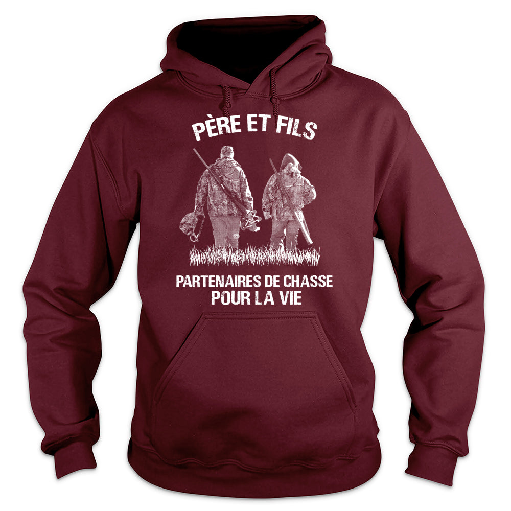 Père Fils Partenaires De Chasse