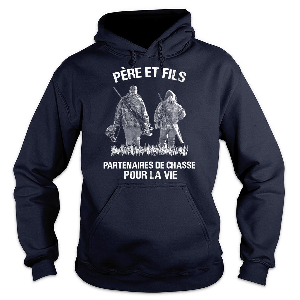 Père Fils Partenaires De Chasse
