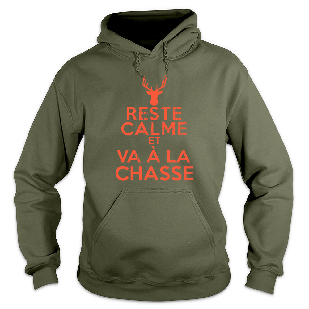 Reste Calme Et Va À La Chasse