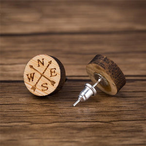 Boucles D'oreilles En Bois Flèches